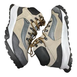 Timberland Men's LINCOLN PEAK WATERPROOF Grey - Black Boots Multiple Size 12 NEW